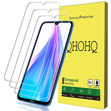 Carica l'immagine nel visualizzatore di Gallery, QHOHQ Vetro Temperato per Xiaomi Redmi Note 8T, [3 Pezzi] [Garanzia a 3 Pezzi