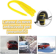 Carica l'immagine nel visualizzatore di Gallery, L'veocone Catene da Neve per Pneumatici, 2020 Nuovo 10 Pezzi Universale...