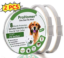 Carica l'immagine nel visualizzatore di Gallery, PROZADALAN [2 PCS] Collare Antipulci Cane, Antiparassitario per Cani per... - Ilgrandebazar