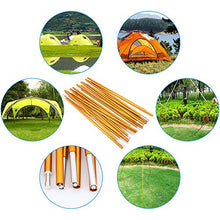 Carica l'immagine nel visualizzatore di Gallery, DingGreat 2Pcs Pali per Tenda, di Supporto in Lega di...