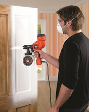 Carica l'immagine nel visualizzatore di Gallery, BLACK+DECKER HVLP400C-IT Pistola a spruzzo per interni ed esterni con base... - Ilgrandebazar