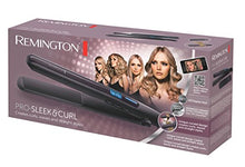 Carica l'immagine nel visualizzatore di Gallery, Remington Pro-Sleek &amp; Curl Piastra per Capelli, da 150° a 230° C, Nero - Ilgrandebazar