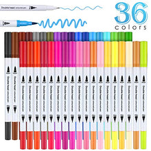 Carica l'immagine nel visualizzatore di Gallery, BOIROS Pennarelli ad Acquerello da Colorare 36 Pezzi Pennarelli...