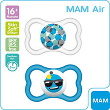 Carica l'immagine nel visualizzatore di Gallery, 'MAM Day &amp; Night//Original &amp; Air//"Skin Soft Silicone Ciuccio 16 +...