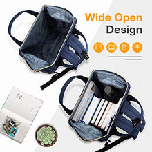 Carica l'immagine nel visualizzatore di Gallery, Hethrone Zaino Donna Impermeabile Porta Pc 15.6 Pollici 1- Marina