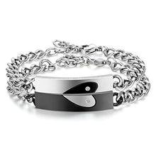 Carica l'immagine nel visualizzatore di Gallery, OIDEA [1 Coppia Bracciale Braccialetto per Lovers in... - Ilgrandebazar