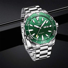 Carica l'immagine nel visualizzatore di Gallery, BERSIGAR Migliori orologi automatici da uomo - Seiko NH36 movimento - Verde - Ilgrandebazar