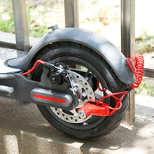 Carica l'immagine nel visualizzatore di Gallery, Blocco Freno a Disco,Scooter Elettrico Rosso+Corda di Promemoria - Ilgrandebazar