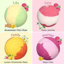 Carica l'immagine nel visualizzatore di Gallery, Bombe da Bagno Skymore, 4x100g,Confezione Regalo per San Valentino, Naturali... - Ilgrandebazar