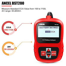 Carica l'immagine nel visualizzatore di Gallery, ANCEL BST200 Tester Carico Batteria Auto 12V 100-1100 CCA Strumento di Prova... - Ilgrandebazar