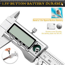 Carica l'immagine nel visualizzatore di Gallery, Calibro Digitale - JUNING Caliper metrico da 150mm elettronico in acciaio A - Ilgrandebazar