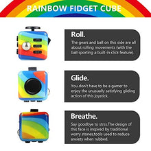 Carica l'immagine nel visualizzatore di Gallery, Yetech Arcobaleno Cubo Anti-Stress , Ansia Relief Giocattoli con 6 Diverse... - Ilgrandebazar