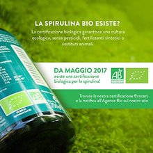 Carica l'immagine nel visualizzatore di Gallery, Spirulina Biologica | 500 Compresse Bio da 500 mg Pure Senza Eccipienti | 15...