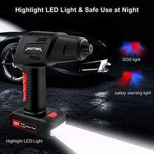 Carica l'immagine nel visualizzatore di Gallery, NASTIMA 20V 145PSI Gonfiatore di Pneumatici per compressore d'Aria Cordless... - Ilgrandebazar