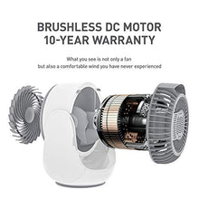 Carica l'immagine nel visualizzatore di Gallery, MIAOKE Ventilatore da Tavolo Turbo, Ventola Scrivania Silenziosa,...