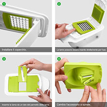 Carica l'immagine nel visualizzatore di Gallery, Sedhoom 23 in 1 Affettaverdure Taglia Verdure e Tagliaverdure a Cubetti... - Ilgrandebazar