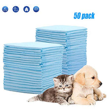 Carica l'immagine nel visualizzatore di Gallery, HyAiderTech Tappetini Igienici per Cani, Telini Assorbenti 50 pack