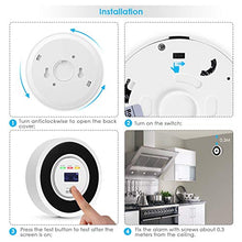 Carica l'immagine nel visualizzatore di Gallery, Rilevatori di Monossido Carbonio INTEY, Batteria al Litio Ricaricabile,... - Ilgrandebazar
