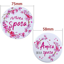Carica l'immagine nel visualizzatore di Gallery, Spille Addio al Nubilato Amiche della Sposa, 12 Pz per al... - Ilgrandebazar