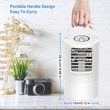 Carica l'immagine nel visualizzatore di Gallery, Mini Raffreddatore D'aria, Air Cooler Personale Condizionatori Ventilatore 3...