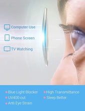 Carica l'immagine nel visualizzatore di Gallery, Firmoo Occhiali Luce Blu Bloccanti per il Mal di Testa il Blocco della Cefalea UV, Occhi di Gatto Occhiali per Computer Donna, Pattern