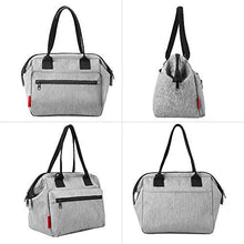 Carica l'immagine nel visualizzatore di Gallery, Esonmus Borsa Termica Portatile a Tenuta Stagna 25 * 16 * 23 cm, Grigio - Ilgrandebazar