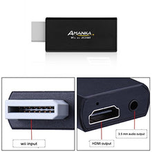 Carica l'immagine nel visualizzatore di Gallery, Amanka Wii a HDMI Convertitore Wii2HDMI Audio Video Adattatore a - Ilgrandebazar