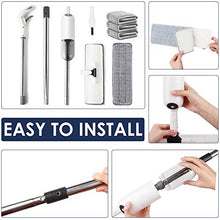 Carica l'immagine nel visualizzatore di Gallery, O'woda Spray Mop, Mocio in Microfibra con Spruzzatore 450ML, Rotante di 360...