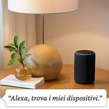 Carica l'immagine nel visualizzatore di Gallery, Echo Plus (2ª generazione) – Hub per Casa Intelligente Tessuto antracite