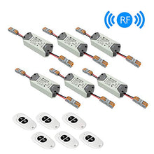Carica l'immagine nel visualizzatore di Gallery, eMylo Smart Wireless Relay Switch DC 12V Modulo di relè RF Telecomando 6 pack