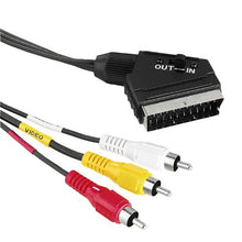 Carica l'immagine nel visualizzatore di Gallery, Hama Cavo video presa SCART 3 prese RCA (Video/Stereo), 1,5 m - Ilgrandebazar