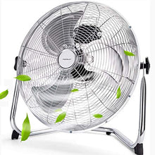 Carica l'immagine nel visualizzatore di Gallery, Aigostar Clover 33QNV - Ventilatore da Pavimento 110 W，Cromato. Testa 45cm