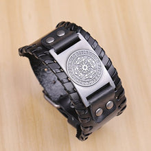 Carica l'immagine nel visualizzatore di Gallery, Thor martello nodo celtico amuleto 24 Rune Sprial Antique Silver,black - Ilgrandebazar