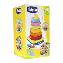 Carica l'immagine nel visualizzatore di Gallery, Chicco - Gioco Torre degli Anelli, Dindolino, Impilabile, 6-36 Mesi blu