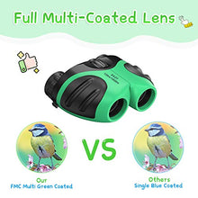 Carica l'immagine nel visualizzatore di Gallery, Teaisiy 8x21 Compatto Binocolo per Bambini -Giocattoli &amp; Regalo [Giochi verde