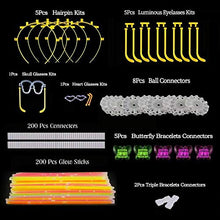 Carica l'immagine nel visualizzatore di Gallery, AYAOQIANG 200 Barre Luminose per Party,Braccialetti Fluorescenti Luminosi... - Ilgrandebazar