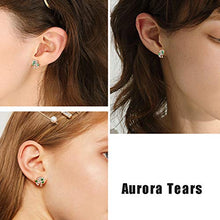 Carica l'immagine nel visualizzatore di Gallery, Aurora Tears Albero della vita, orecchini in argento Sterling 925 con... - Ilgrandebazar