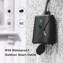 Carica l'immagine nel visualizzatore di Gallery, Presa WiFi da Esterno Impermeabile Teckin 16A 4000W Intelligente...