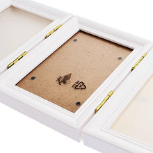 Carica l'immagine nel visualizzatore di Gallery, FLOWOW Bianco Impronta Bambino neonato cornice piedi mani White+White