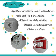 Carica l'immagine nel visualizzatore di Gallery, RS-Italy Copriprese Bambini | 14 Pezzi + 2 Chiavi | Copri Prese Elettriche... - Ilgrandebazar