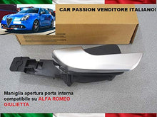 Carica l'immagine nel visualizzatore di Gallery, Maniglia Interna Apertura Porta Anteriore Sinistra SX Lato Giuda Satinata