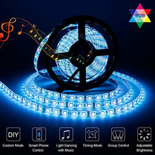 Carica l'immagine nel visualizzatore di Gallery, Striscia LED RGB Bluetooth Strisce 5M 150 con Led 5m