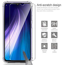 Carica l'immagine nel visualizzatore di Gallery, Leathlux Cover Xiaomi Redmi Note 8 Custodia Trasparente + 2 × - Ilgrandebazar