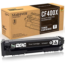 Carica l'immagine nel visualizzatore di Gallery, STAROVER 1x 201A / 201X CF400A / CF400X Cartuccia del toner Nero 1Nero
