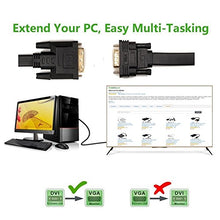 Carica l'immagine nel visualizzatore di Gallery, CableDeconn Active DVI-D Dual Link 24 + 1 maschio a VGA video con...
