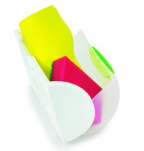 Carica l'immagine nel visualizzatore di Gallery, Snips 020755 ORDINELLO-Contenitore per spugne e 23x8x13 cm, Bianco Con Decori - Ilgrandebazar