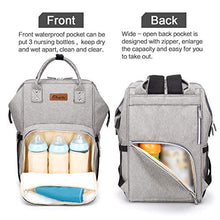 Carica l'immagine nel visualizzatore di Gallery, Borsa Fasciatoio Neonato Multifunzione, Zaino Passeggino Grey