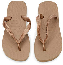 Carica l'immagine nel visualizzatore di Gallery, Havaianas Top Tiras, Infradito Donna 33/34 EU, Oro Rose Gold