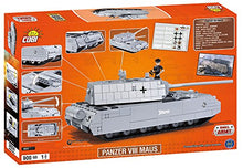 Carica l'immagine nel visualizzatore di Gallery, COBI- Carro Armato VIII Maus, Colore Grigio/Nero, 3024 Nero