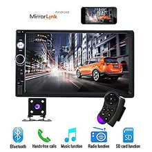 Carica l'immagine nel visualizzatore di Gallery, 17,8 cm Doppia Din Car Audio Stereo Bluetooth Touch MP5 Player USB FM... - Ilgrandebazar